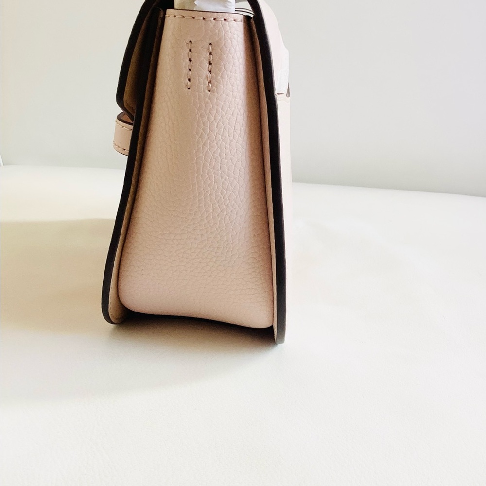Michael Kors Blush Leather Crossbody with Gold Details Small NWOT - Picture 4 of 11